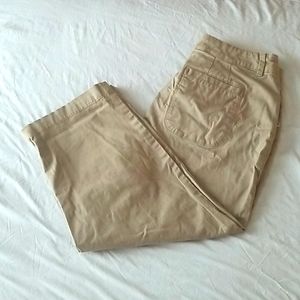 🧡Croft & Barrow Classic Fit Capri Stretch 4🧡